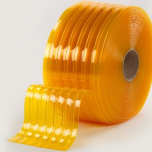 Cuộn nhựa pvc màu vàng trong có gân