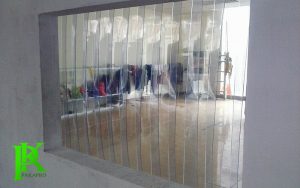 rèm nhựa ngăn lạnh điều hòa