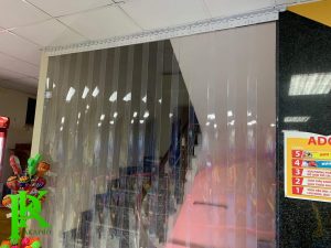 Rèm nhựa pvc trong suốt